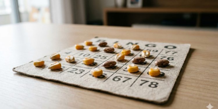 Jeito de organizar um bingo em casa que faz a alegria da família toda sem gastar quase nada