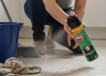 Nunca mais vi baratas na minha casa depois que usei esse produto na minha faxina