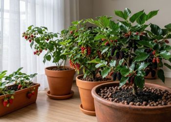 Árvores frutíferas que não precisam de sol para crescer dentro de casa e produzem rápido