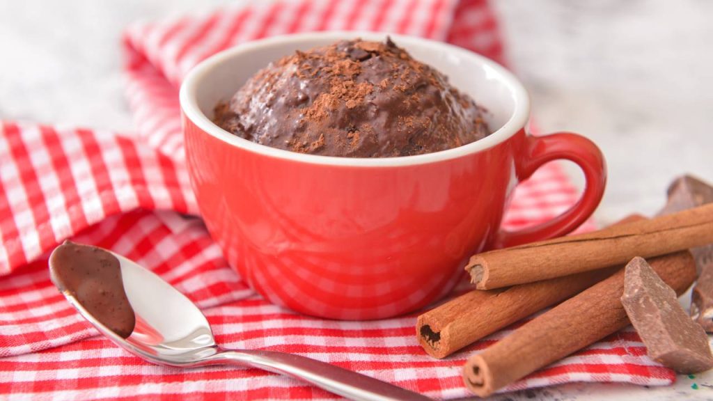 bolo de caneca
