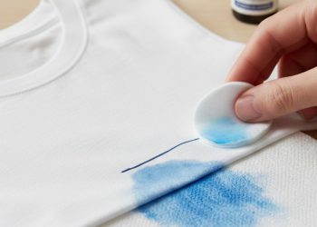 Quem age rápido consegue tirar a mancha de caneta do tecido com esse produto específico