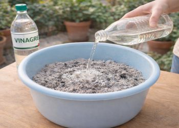 Esse truque com cinzas e vinagre está chamando atenção de quem cuida do jardim