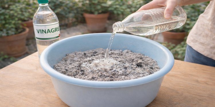 Esse truque com cinzas e vinagre está chamando atenção de quem cuida do jardim