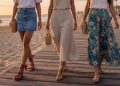 5 combinações elegantes de rasteiras e saias para o verão 2026