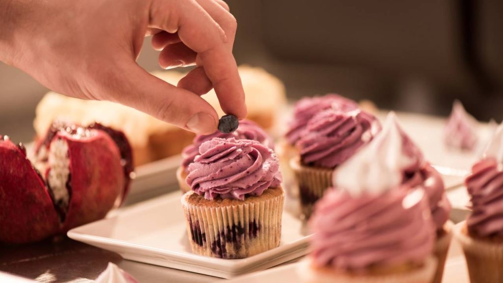 Cupcake de micro-ondas