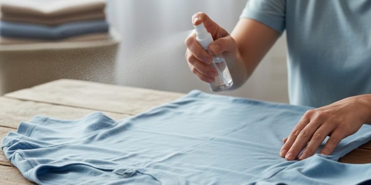 Macete simples e rápido para desamassar roupa sem o ferro de passar