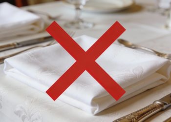 Guardanapos de pano saem de cena: a nova moda das mesas sofisticadas é mais simples e sustentável