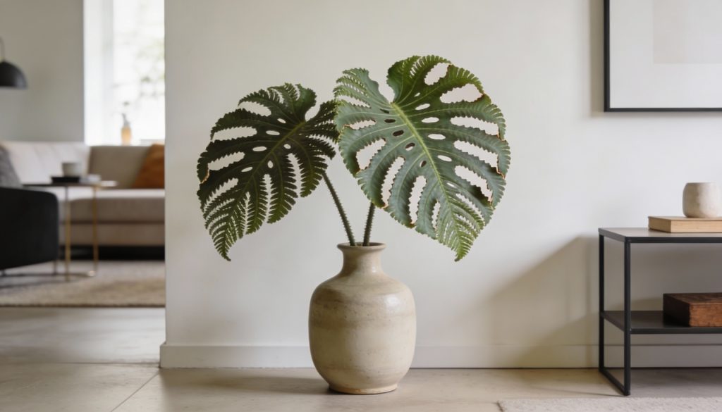 Esqueça as samambaias: essa planta tropical virou a queridinha das salas modernas em 2026
