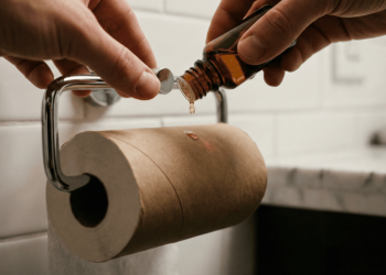 O banheiro fica com cheiro de Spa de luxo: o segredo está escondido dentro do rolo de papel