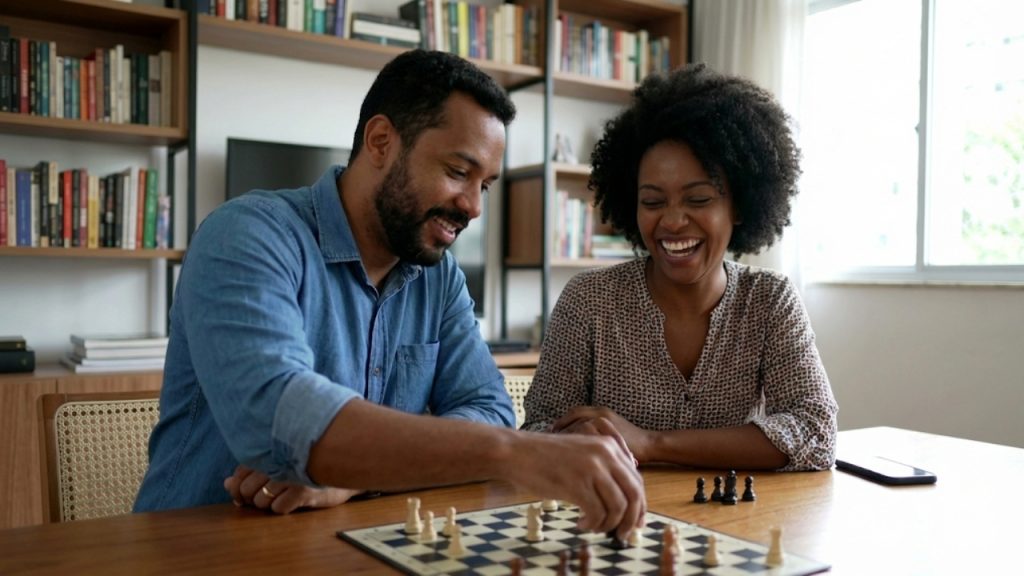 Eu resgatei esse jogo de tabuleiro da infância e a diversão aqui em casa subiu de nível