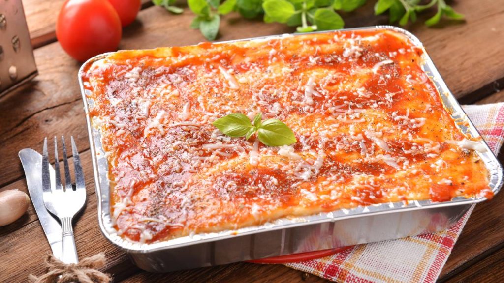 lasanha de carne moída