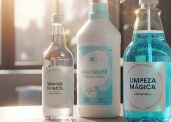 Limpador caseiro com vinagre de álcool ajuda a soltar a gordura sem esforço