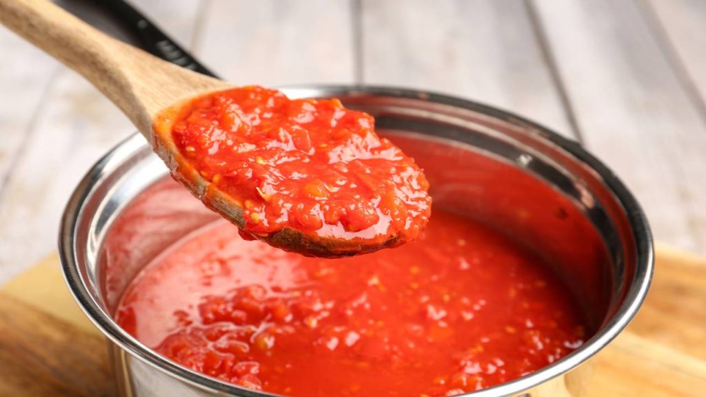 molho de tomate caseiro