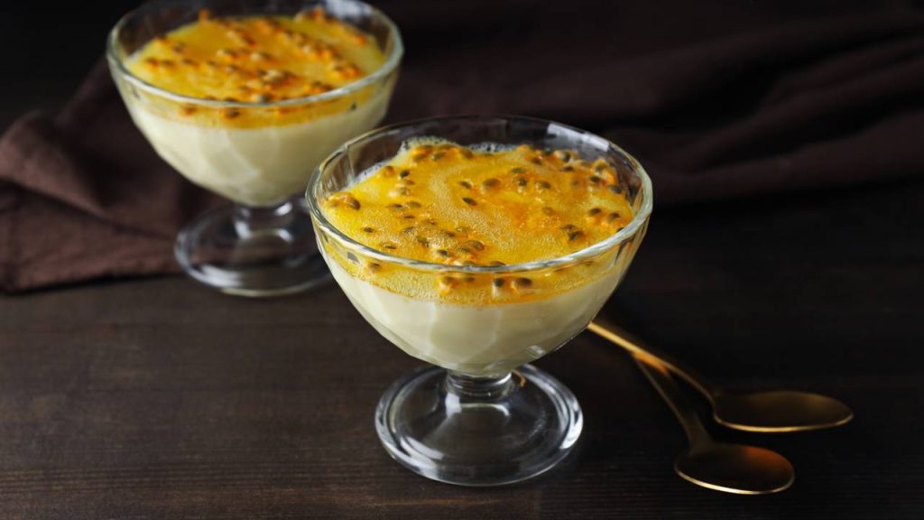 mousse de maracujá fácil