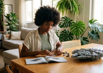 Esse kit de montar faz qualquer adulto esquecer os problemas do trabalho