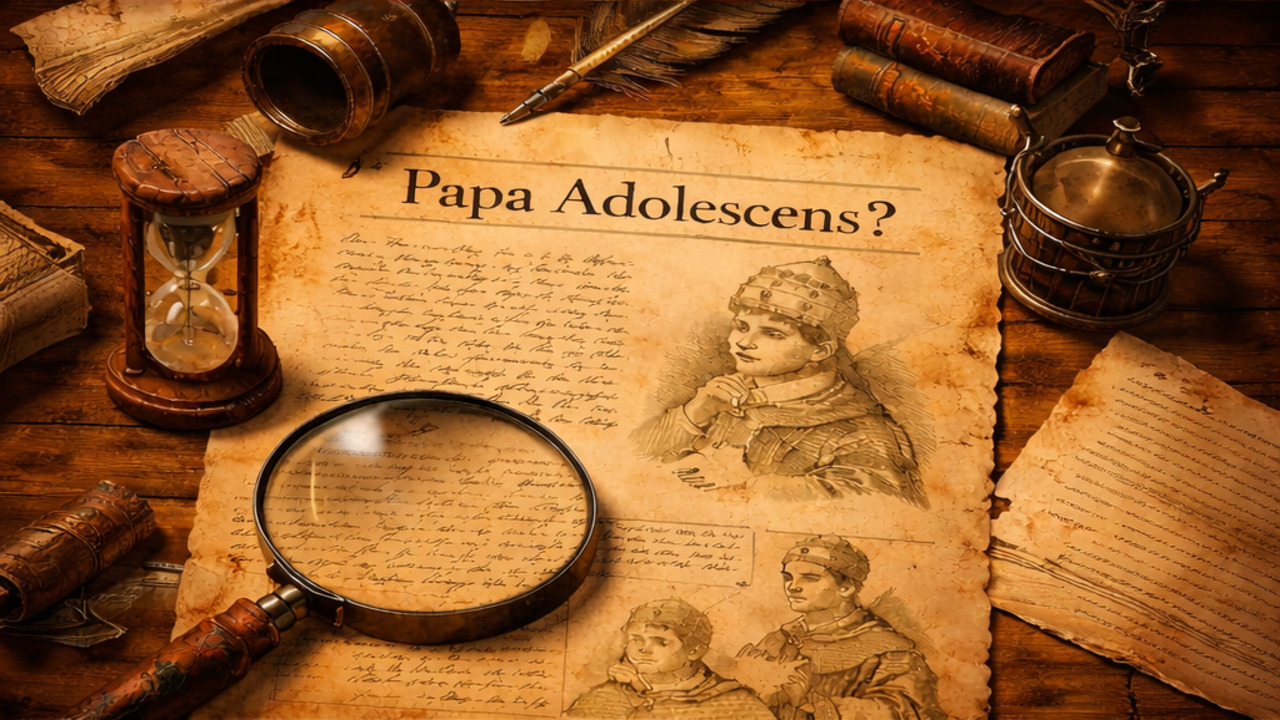 Houve mesmo um papa adolescente na história da igreja? o caso que o vaticano nunca explicou por inteiro