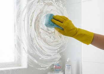 A mistura simples e eficiente que devolve o brilho do box do banheiro