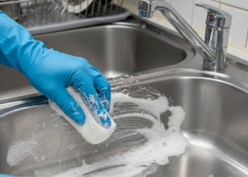 Colocar bicarbonato com sabão líquido na água para limpar o chão: para que serve e por que recomendam