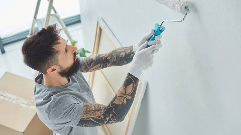 pintar um apartamento