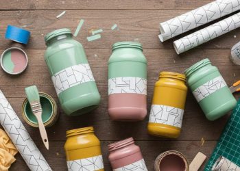 O custo real para transformar potes velhos em itens decorativos funcionais