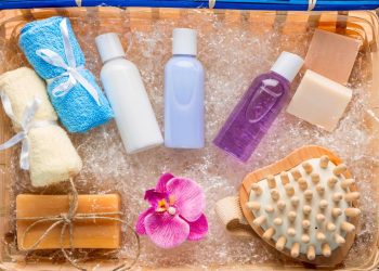 Os produtos de banheiro de quem está sempre limpa e cheirosa