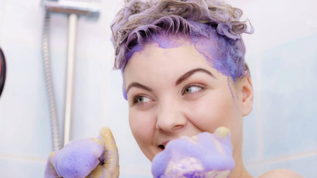 cabelo roxo