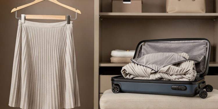 Macete simples para manter sua saia plissada sempre intacta, até nas viagens