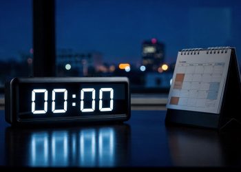 Por que o dia começa à meia‑noite?
