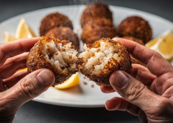 Bolinho de bacalhau fácil usa batata Asterix e garante massa firme sem erro