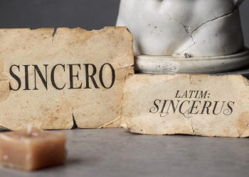 Sincero significa puro no latim e não tem relação com escultores e cera
