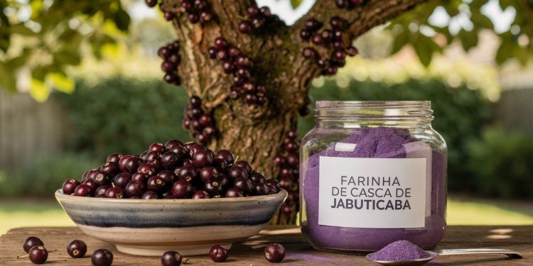 A fruta roxa rica em antioxidantes que enfeita o jardim, vira farinha e faz bem à saúde