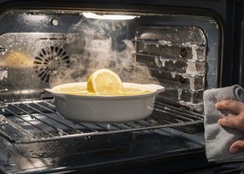 Colocar meio limão no forno facilita a limpeza sem produtos agressivos