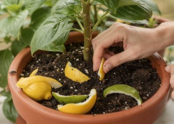 Cascas de limão ajudam suas plantas a crescer e se defender naturalmente