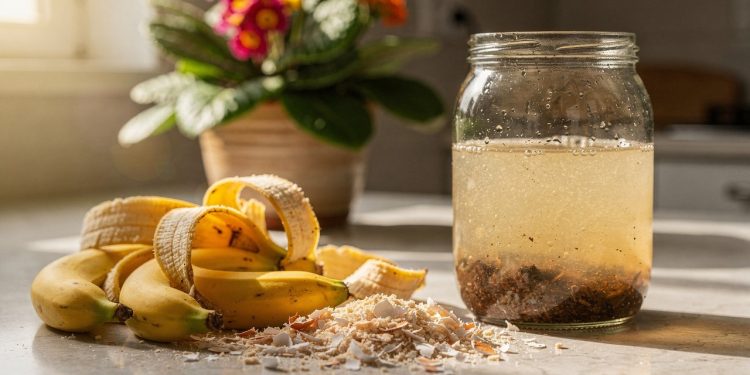 Ferver cascas de ovo com cascas de banana: por que é recomendado para o jardim e para que serve?