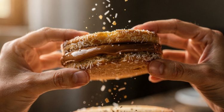 Alfajores de mel caseiros usam ingredientes simples e garantem massa macia