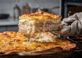 Essa torta de frango com pão de forma vai facilitar sua rotina