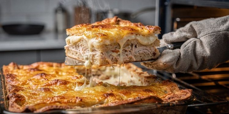 Essa torta de frango com pão de forma vai facilitar sua rotina