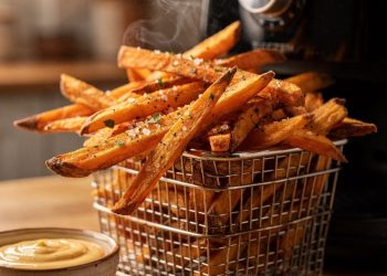 Como preparar batata-doce na airfryer sem ficar murcha ou ressecada