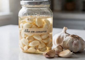 Como conservar alho por meses sem estragar na geladeira usando vinagre e sal