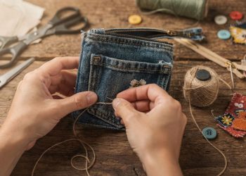 Como bolsos de jeans ganham nova função e viram acessórios funcionais
