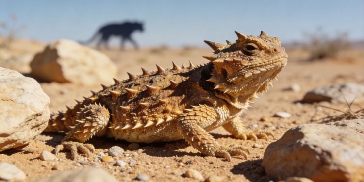 O segredo do lagarto que atira sangue pelos olhos para espantar predadores a 1 metro de distância