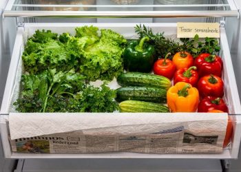 Como guardar jornal na gaveta de legumes evita desperdício e faz frutas e verduras durarem muito mais