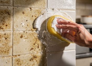Com apenas 1 ingrediente simples você tem azulejos brilhando como novos