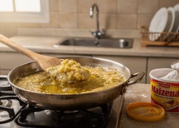 Como esse ingrediente simples da cozinha te ajuda a descartar o óleo da maneira correta?