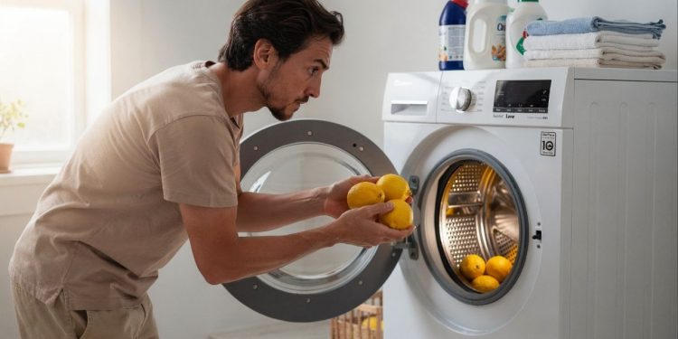 Limão na máquina de lavar roupas: para que serve e como usar de forma eficaz?