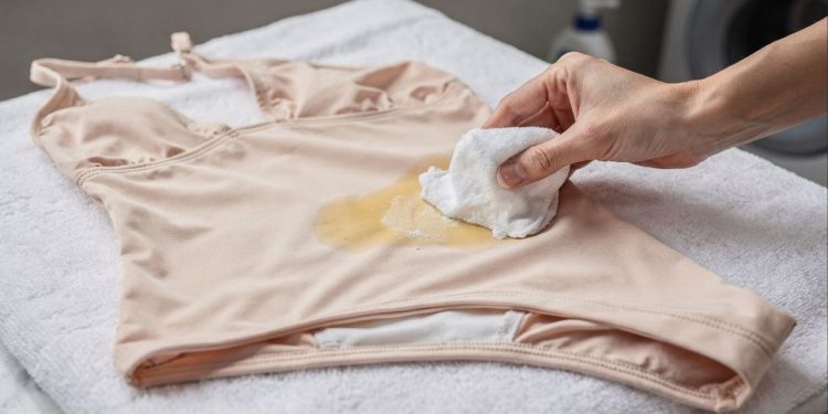Truque caseiro com apenas 1 ingrediente tira manchas de protetor solar do biquíni, sem esforço