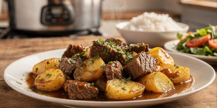 Carne de panela com batata é a escolha prática para um almoço em família