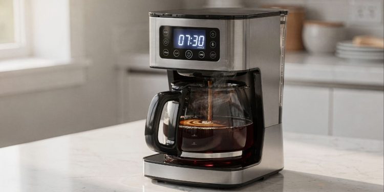 Acorde com o café passado: veja como as cafeteiras programáveis ajudam a organizar a sua manhã