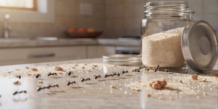 As formigas odeiam o cheiro desse cosmético comum que temos em casa