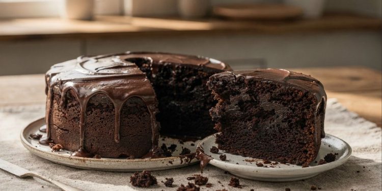 Como fazer bolo de chocolate fácil e molhadinho em casa